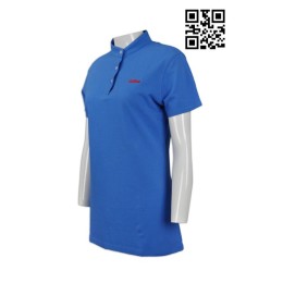 P617 tailor made ladies' polo shirt pure color polo-shirts catering buttons tailor made polo-shirts supplier company P617 tailor made ladies' polo shirt pure color polo-shirts catering buttons tailor made polo-shirts supplier company